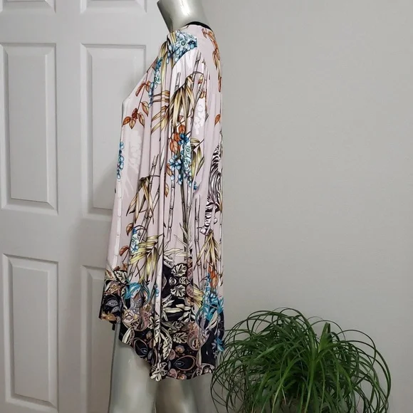 Johnny Was Multicolor Tunic with Zebra Print - Picture 4 of 8